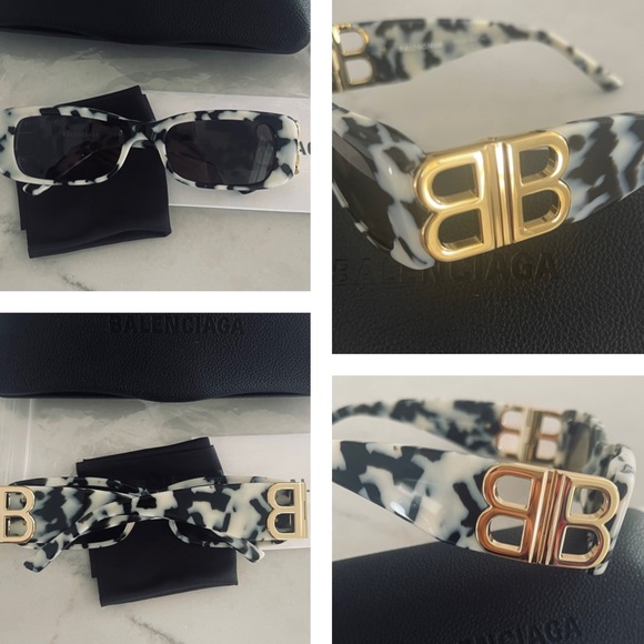 BALENCIAGA SUNGLASSES FROM THE DYNASTY COLLECTION, WORN BY MANY INFLUENCERS - Picture 11 of 16